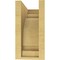 Ekena Millwork 5"W x 10"D x 10"H Classic Hughes Rough Cedar Woodgrain TimberThane Corbel, Primed Tan CORUR05X10X10HUGRCPR - alternate 6